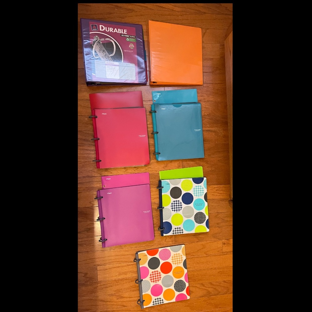 BUNDLE: Notebooks, Folders and Binders
